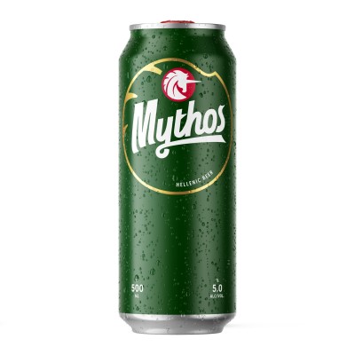 Mythos бира в кен 0.500 л.